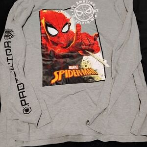 Marvel Spider-Man Gray Shirt